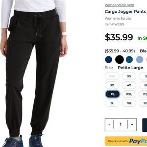 WonderWink Aero Cargo Jogger Pants